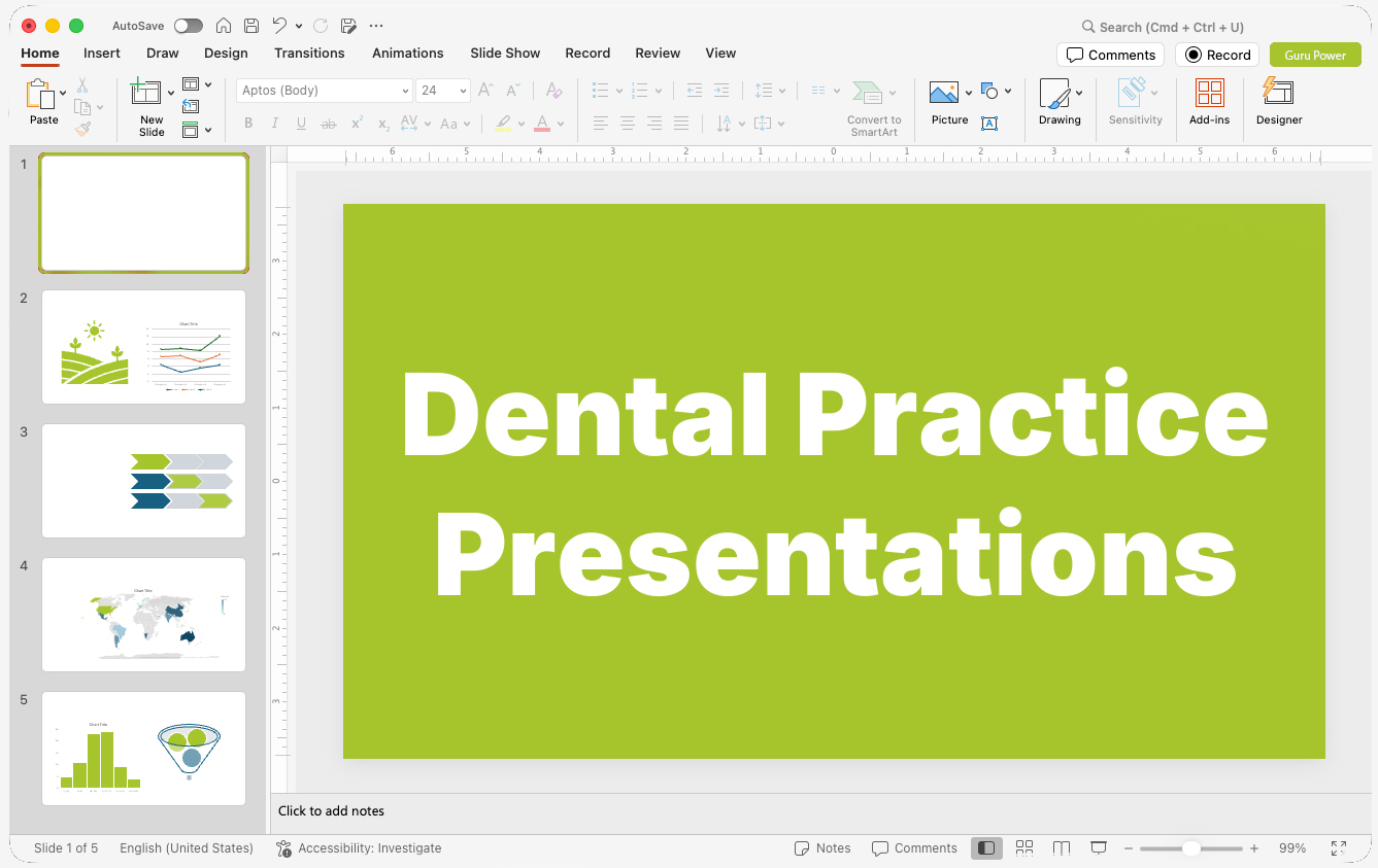 Dental Practice Presentations