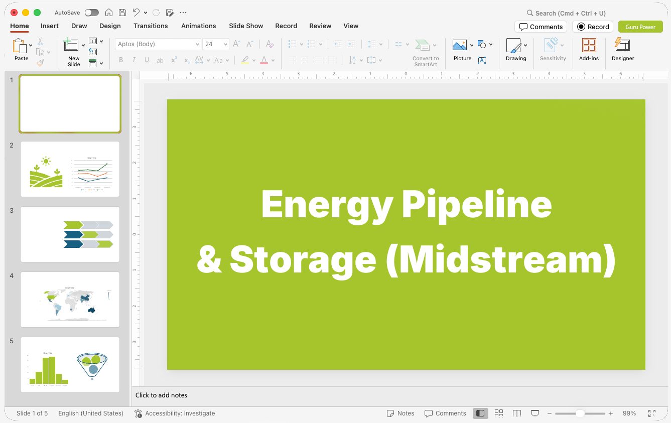 Energy Pipeline & Storage (Midstream) Presentations