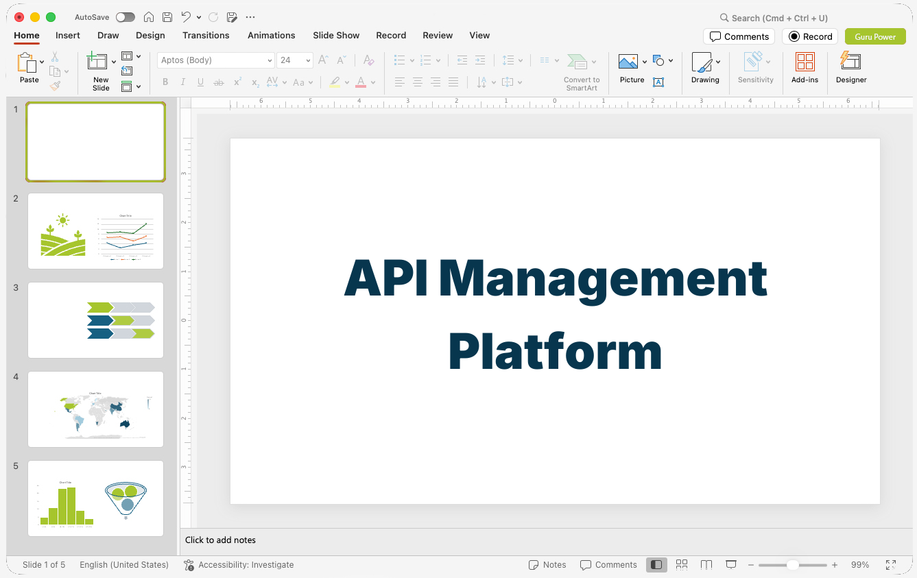 API Management Platform Pitch-Deck