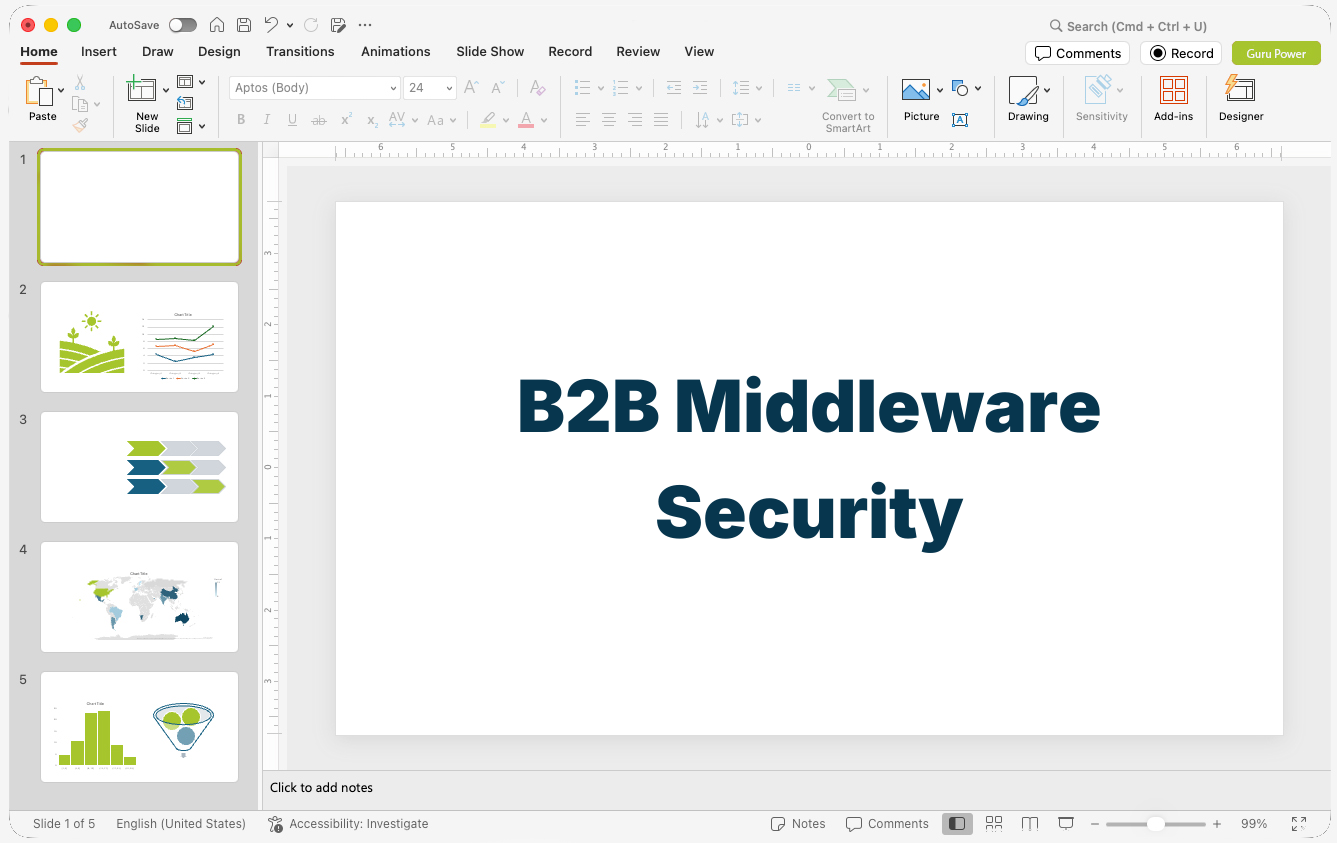 B2B Middleware Security Presentation