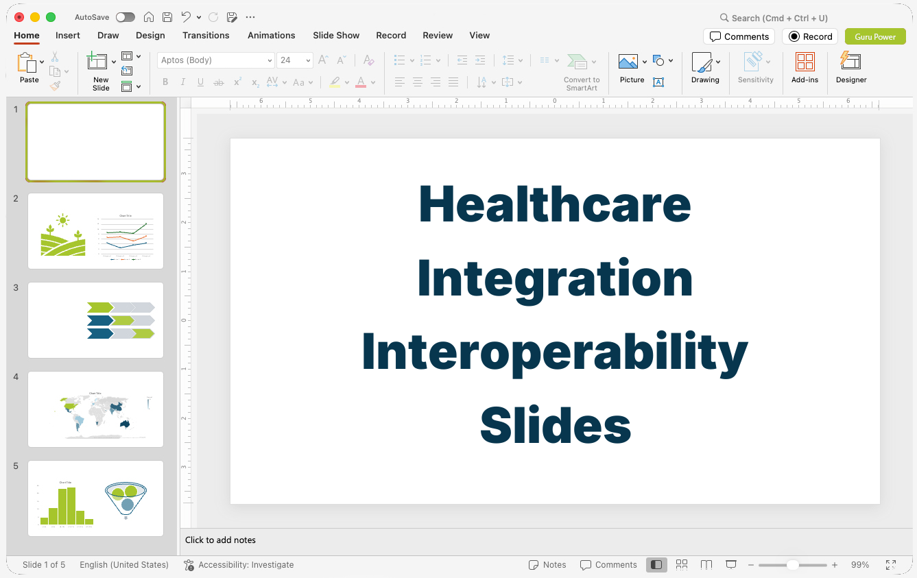 Healthcare Integration Interoperability Slides