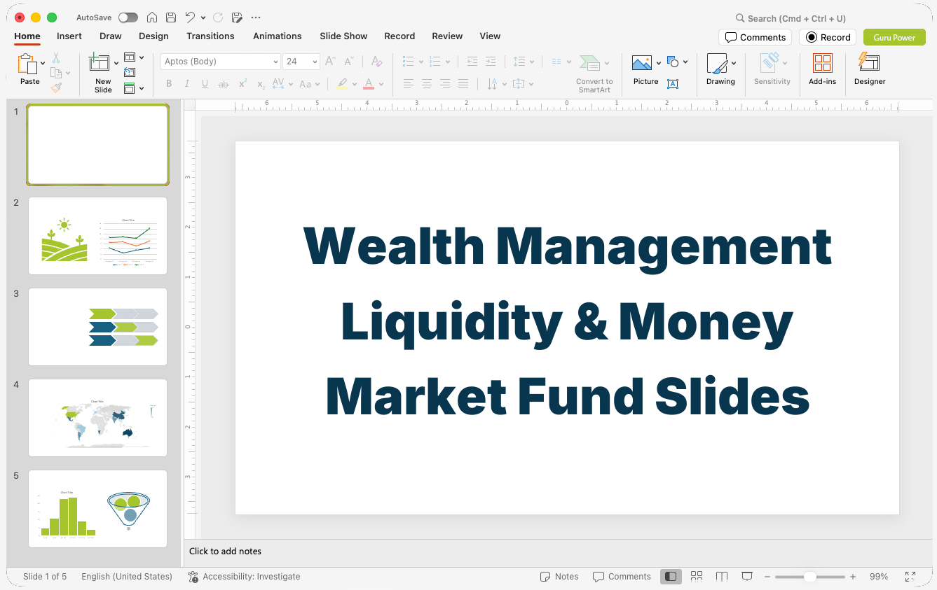 Wealth Management Liquidity & Money Market Fund Slides