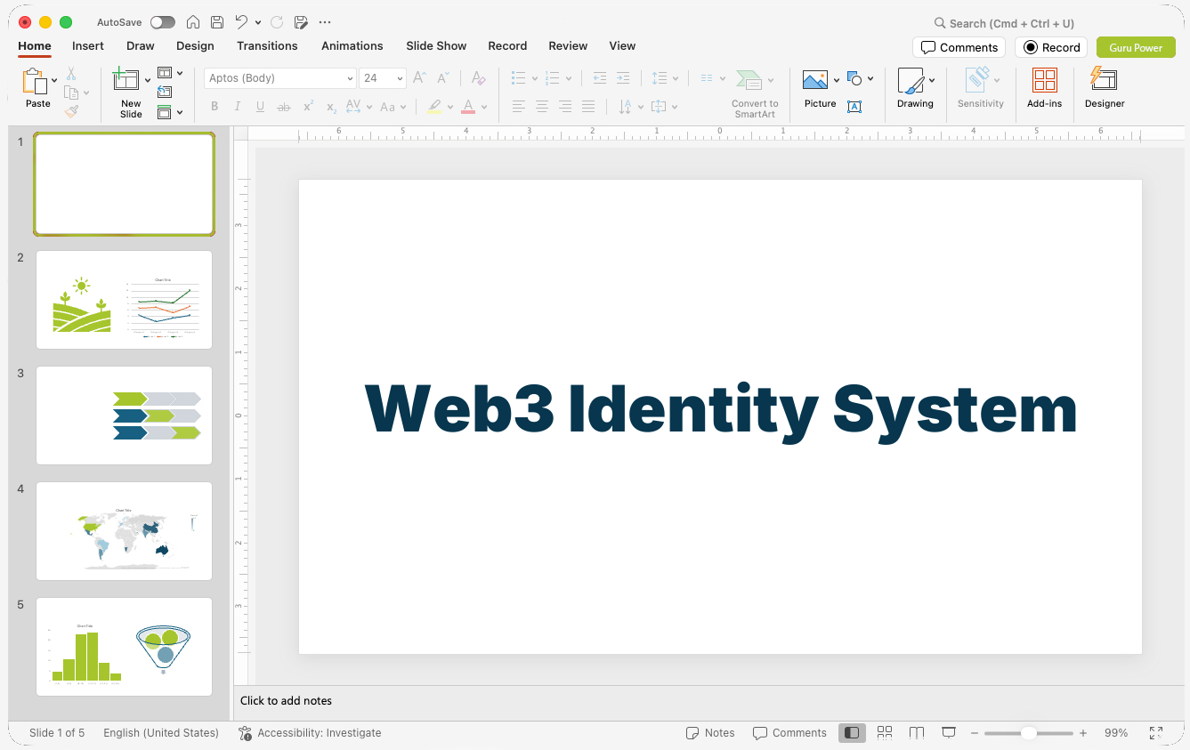 Web3 Identity System Pitch-Deck