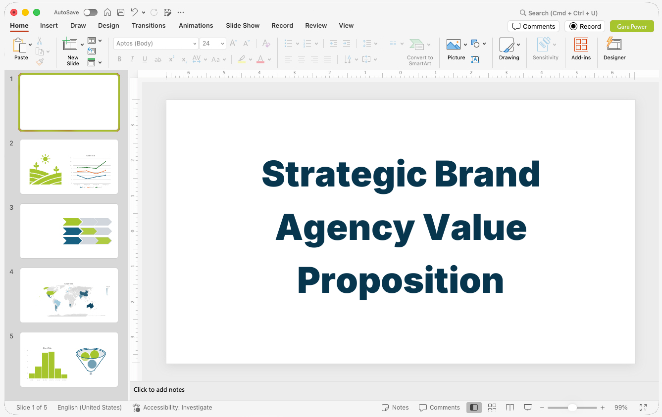 Strategic Brand Agency Value Proposition Pitch-Deck