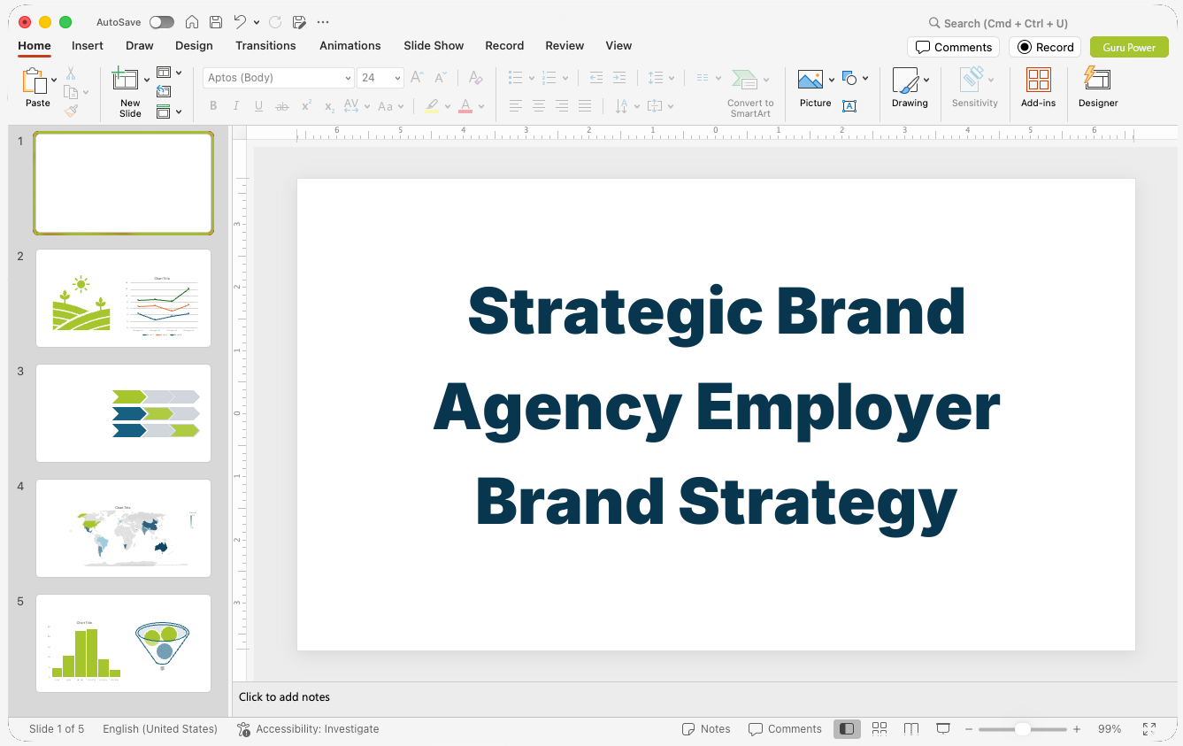 Strategic Brand Agency Employer Brand Strategy Presentation