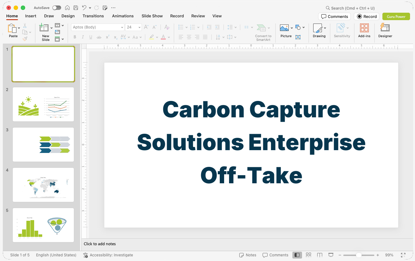 Carbon Capture Solutions Enterprise Off-Take Presentation