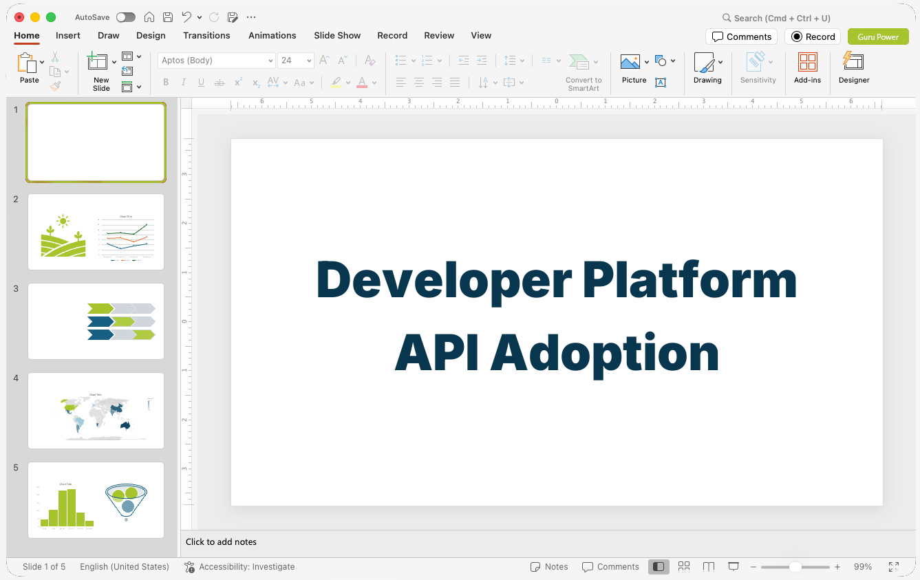 Developer Platform API Adoption Presentation