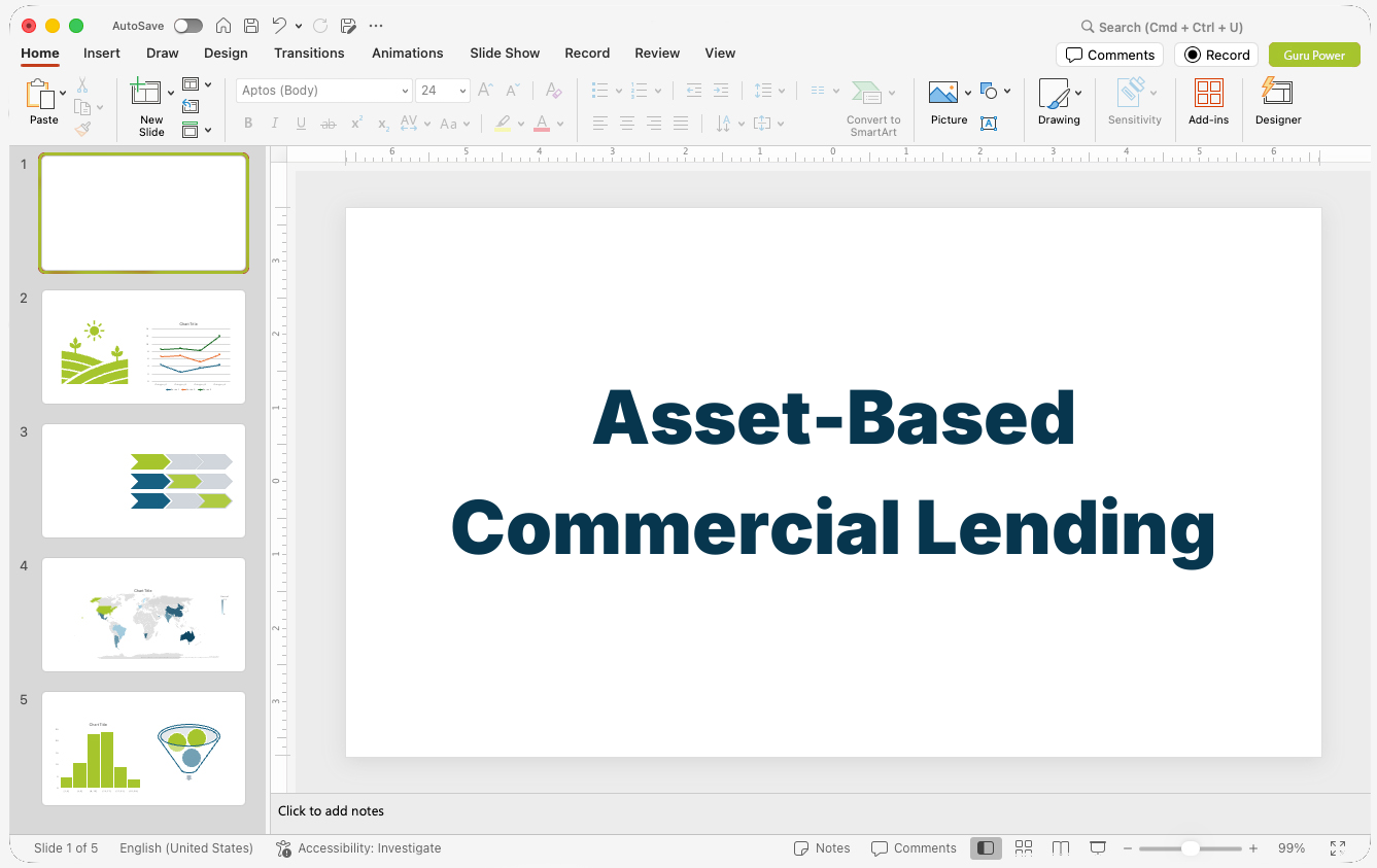 Asset-Based Commercial Lending Pitch-Deck