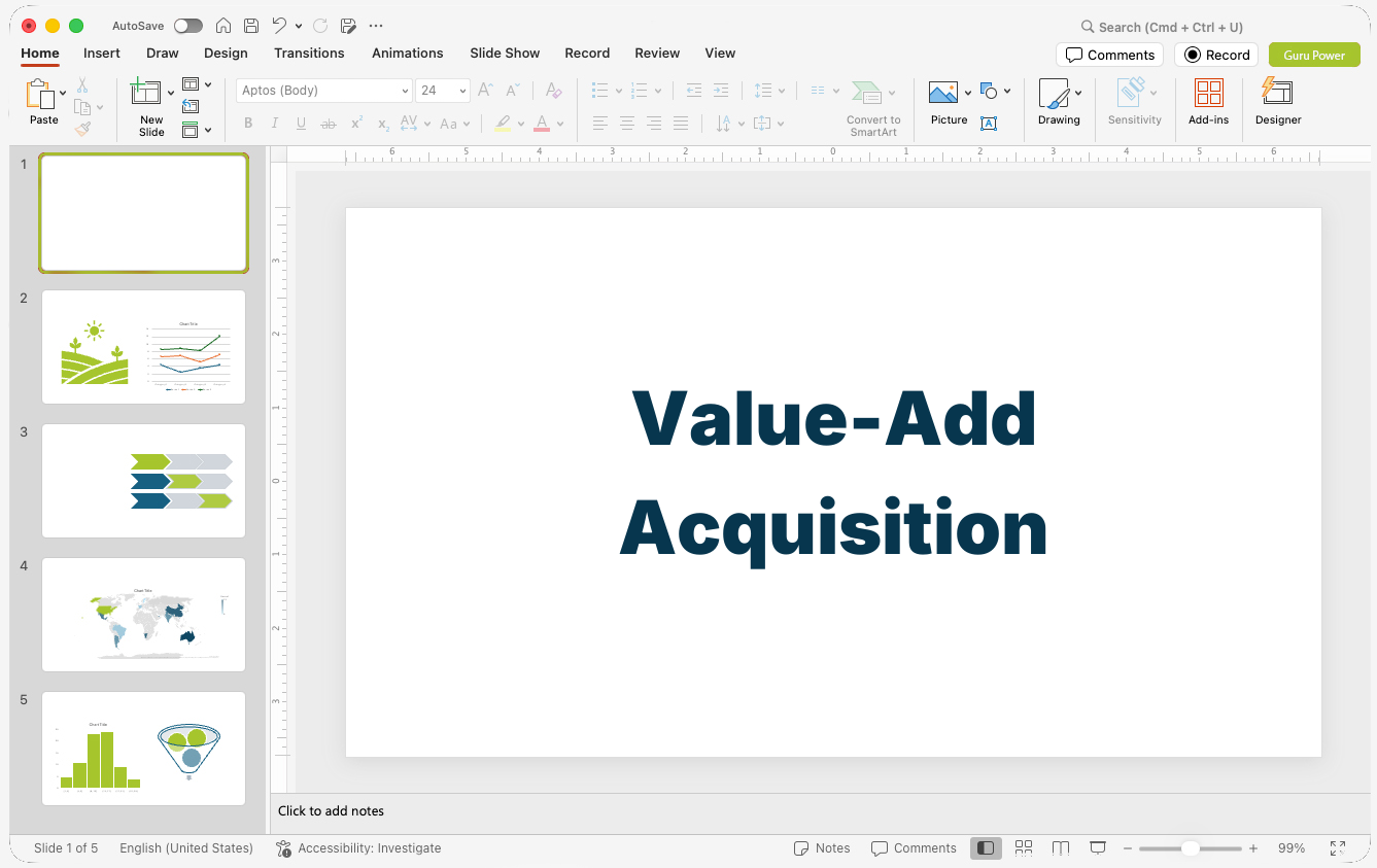 Value-Add Acquisition Proposal