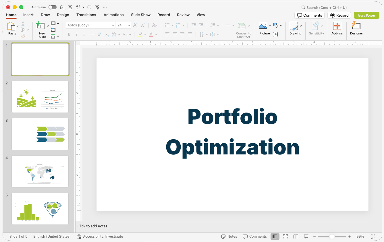 Portfolio Optimization Proposal