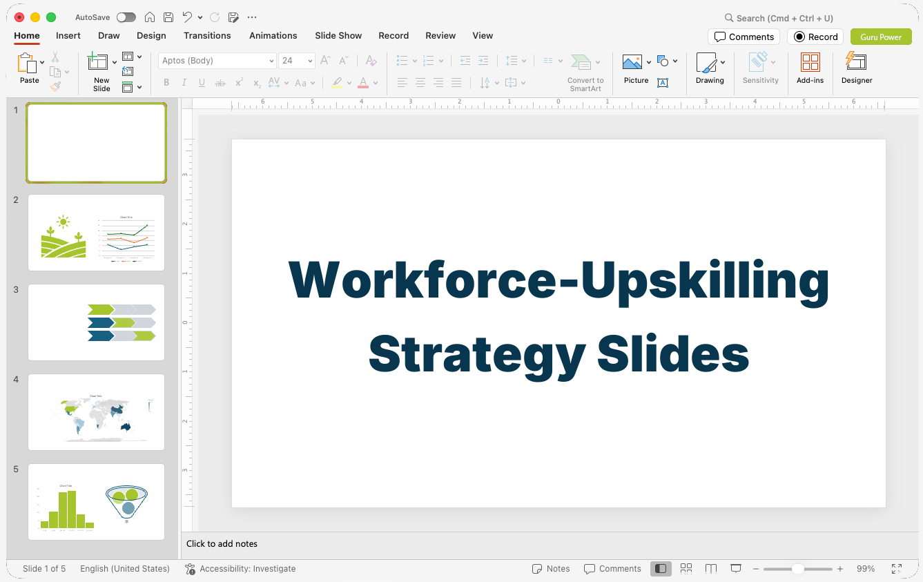 Workforce-Upskilling Strategy Slides