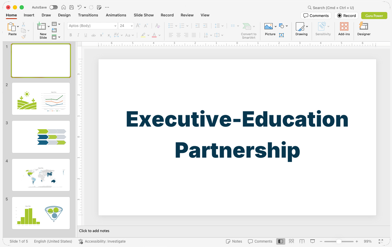 Executive-Education Partnership Presentation