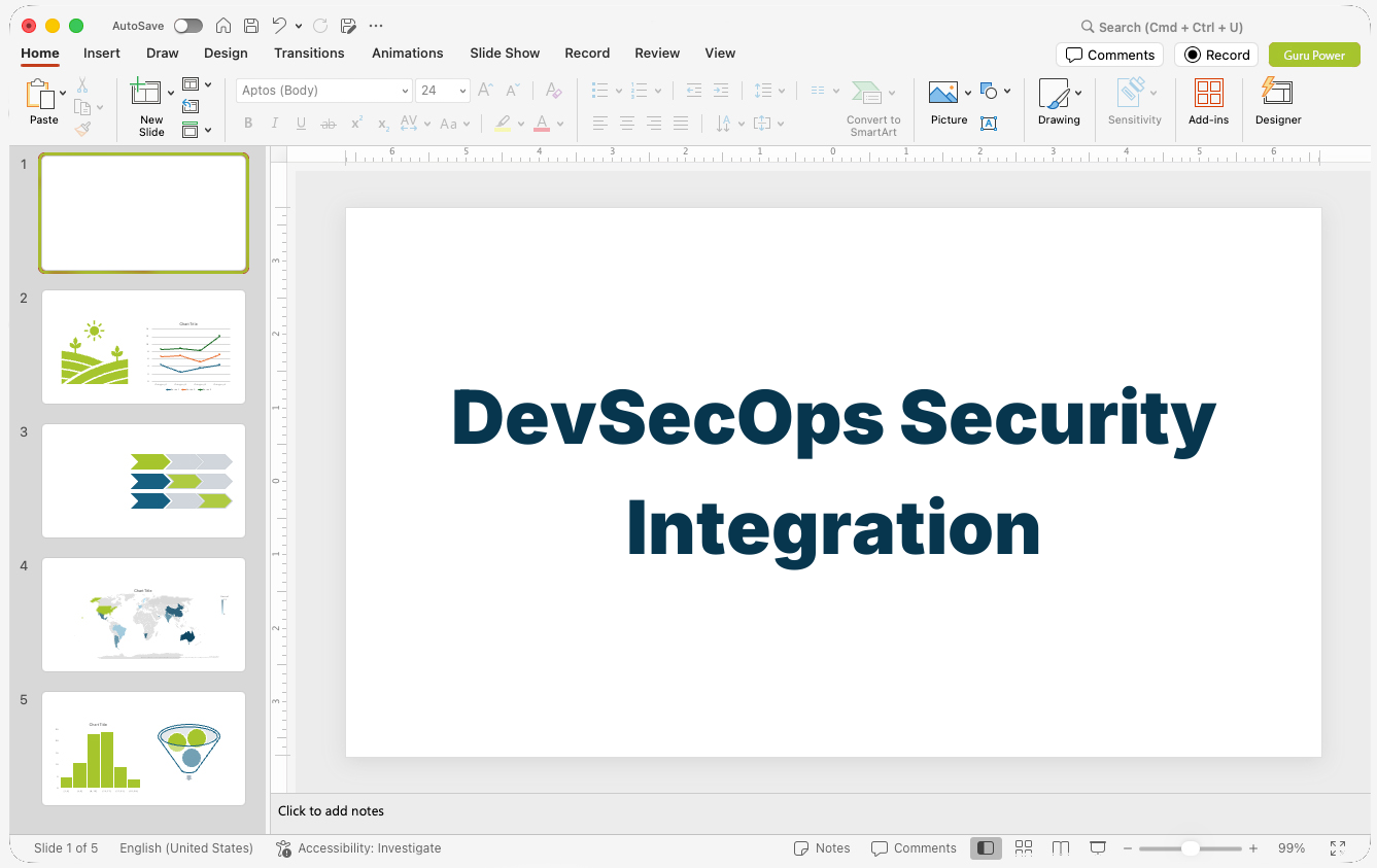 DevSecOps Security Integration Presentation