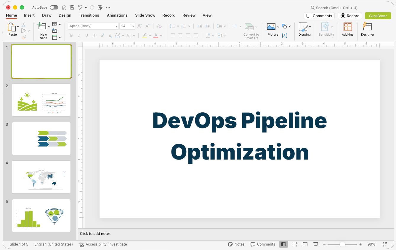 DevOps Pipeline Optimization Pitch-Deck