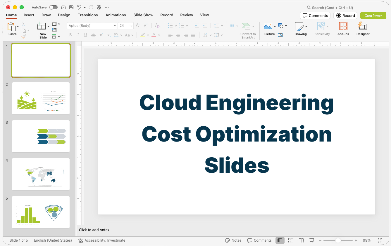 Cloud Engineering Cost Optimization Slides