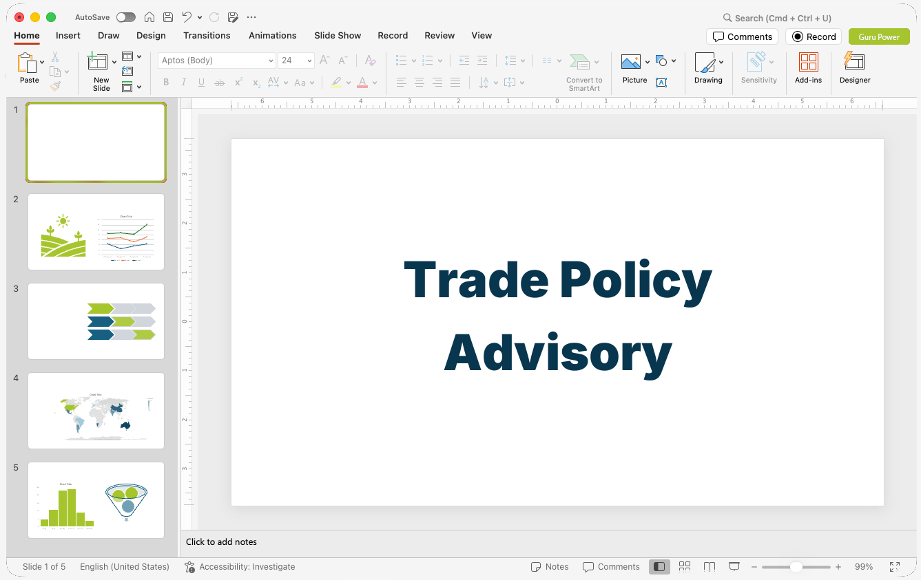Trade Policy Advisory Presentation