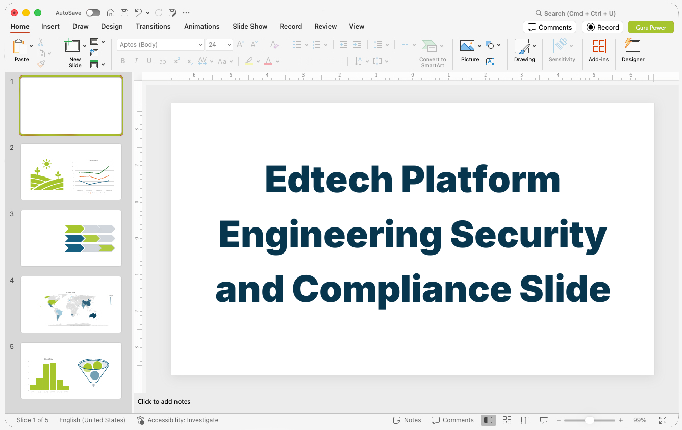 Edtech Platform Engineering Security and Compliance Slide Deck