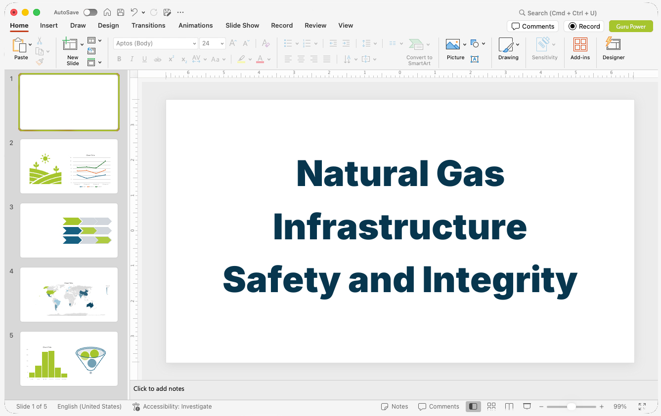 Natural Gas Infrastructure Safety and Integrity Presentation