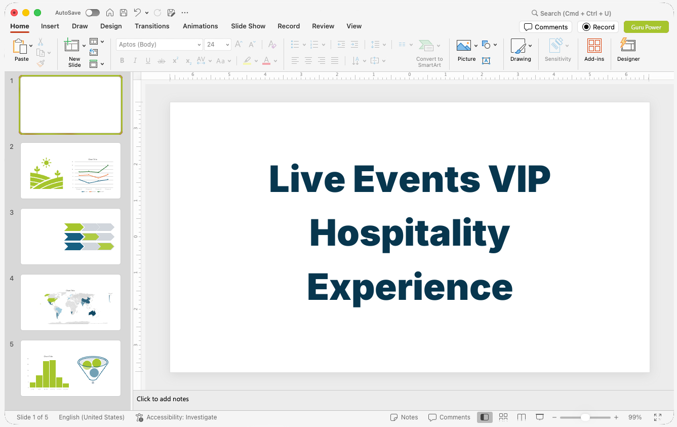 Live Events VIP Hospitality Experience Deck