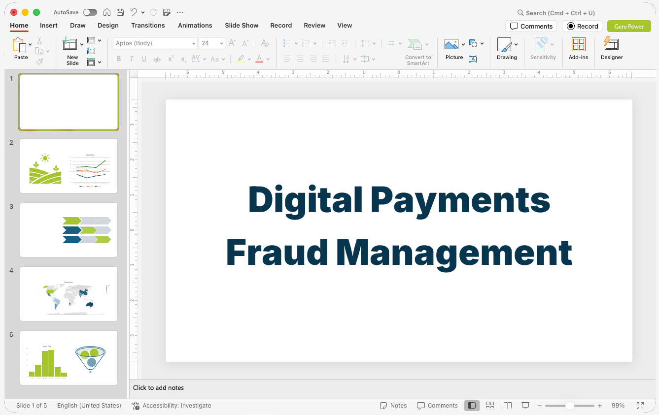 Digital Payments Fraud Management Presentation