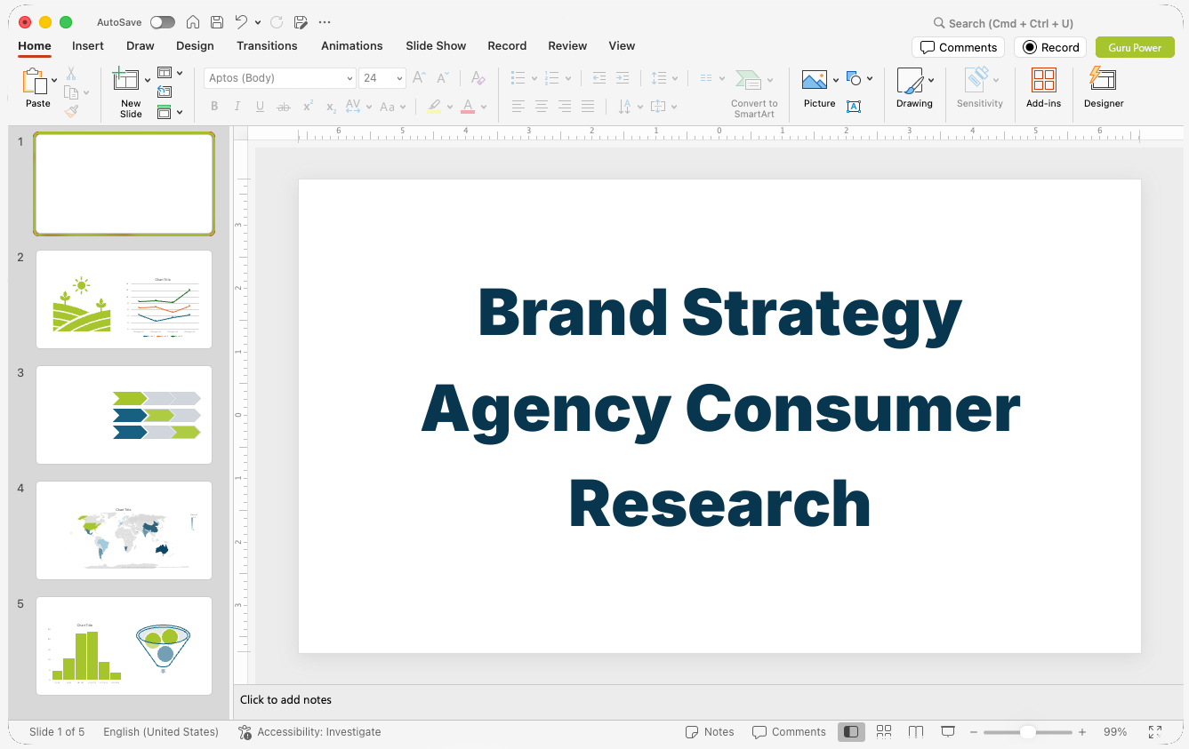 Brand Strategy Agency Consumer Research Presentation