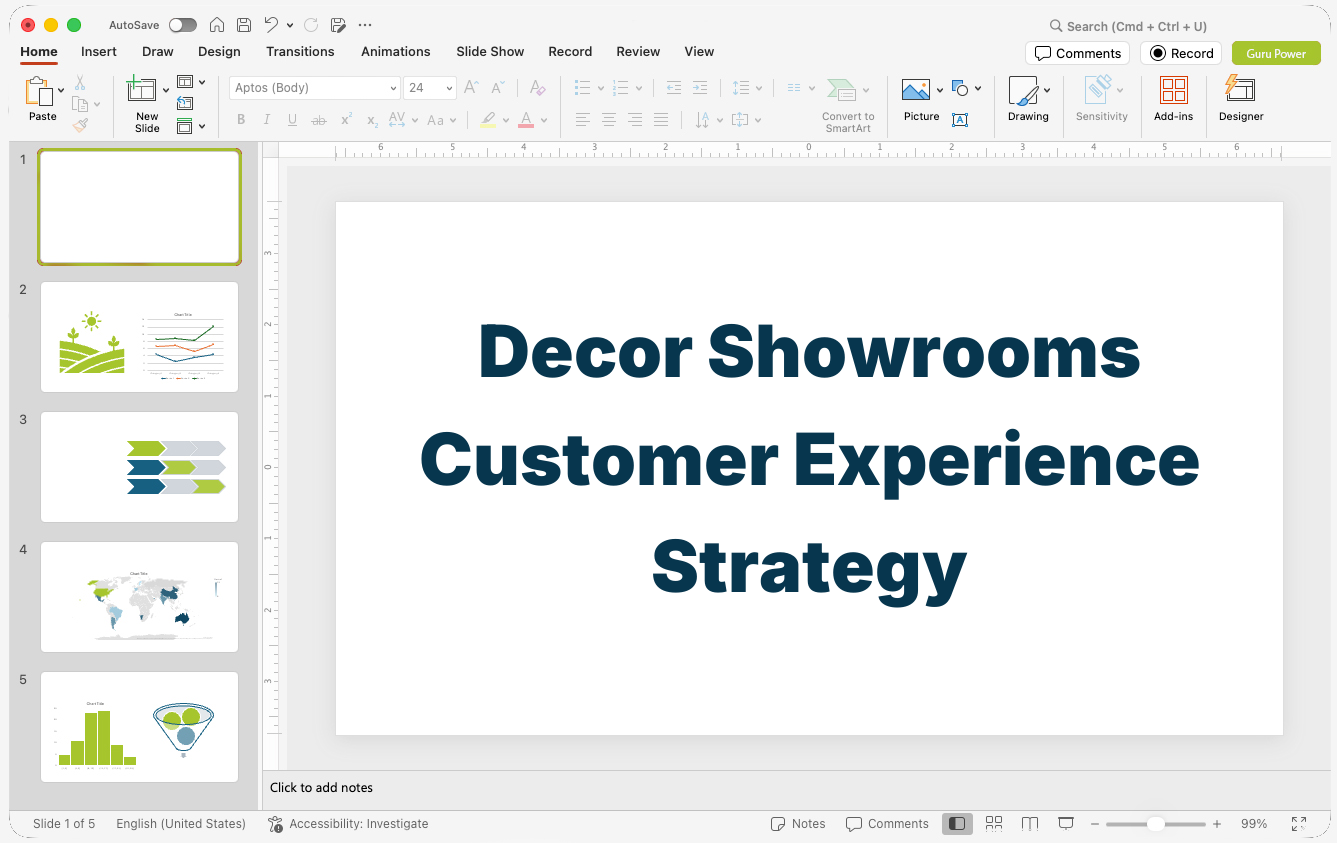 Decor Showrooms Customer Experience Strategy Pitch-Deck