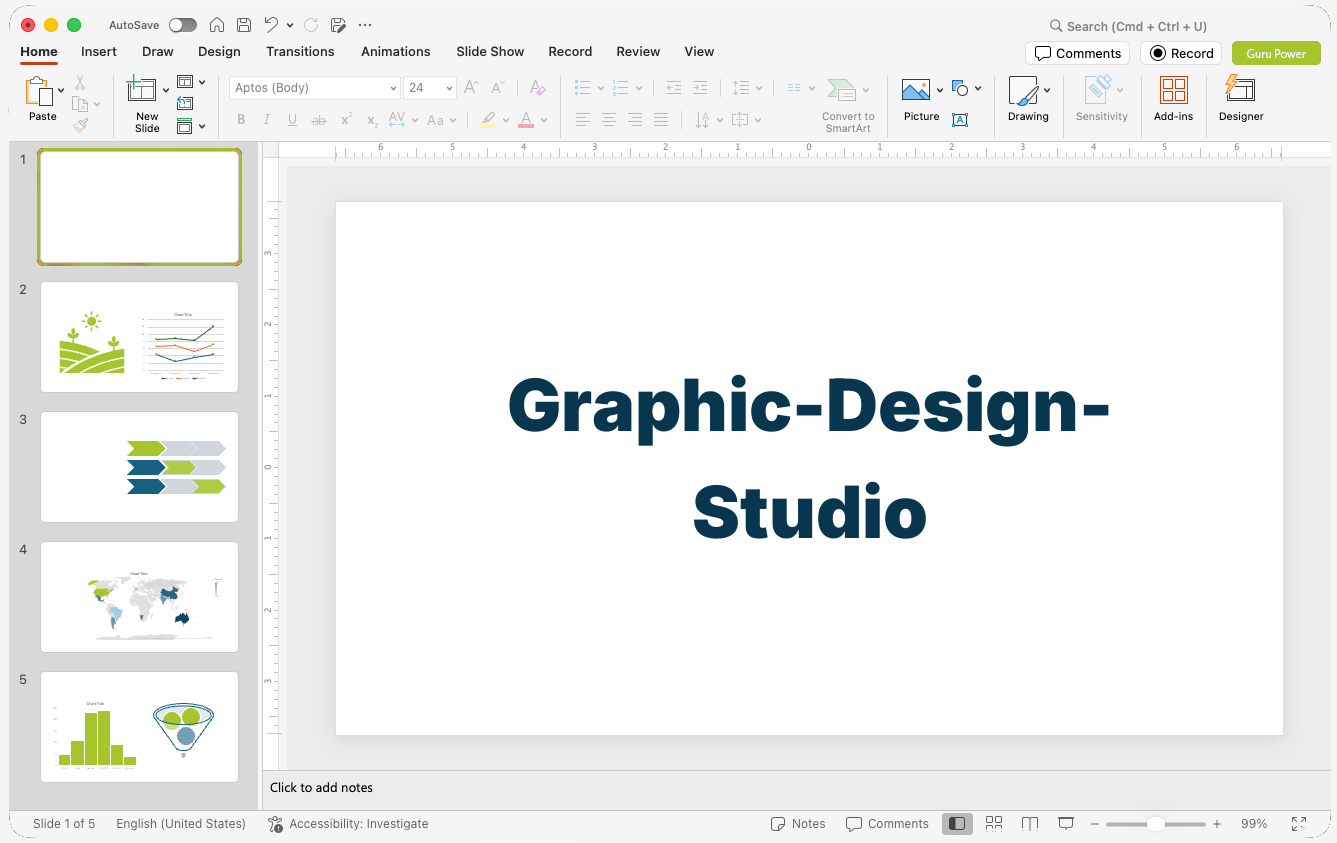 Graphic-Design-Studio Pitch-Deck