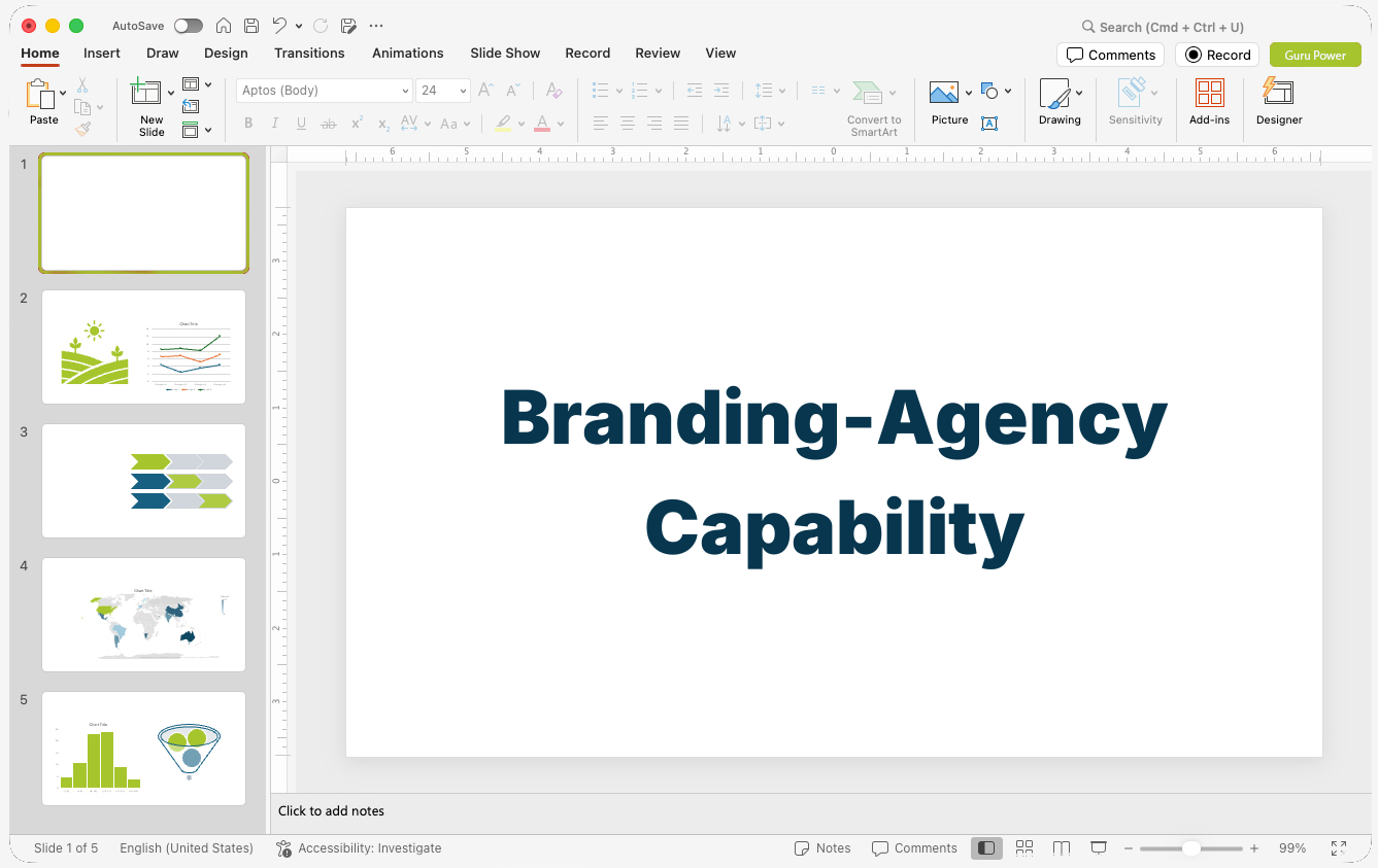 Branding-Agency Capability Deck