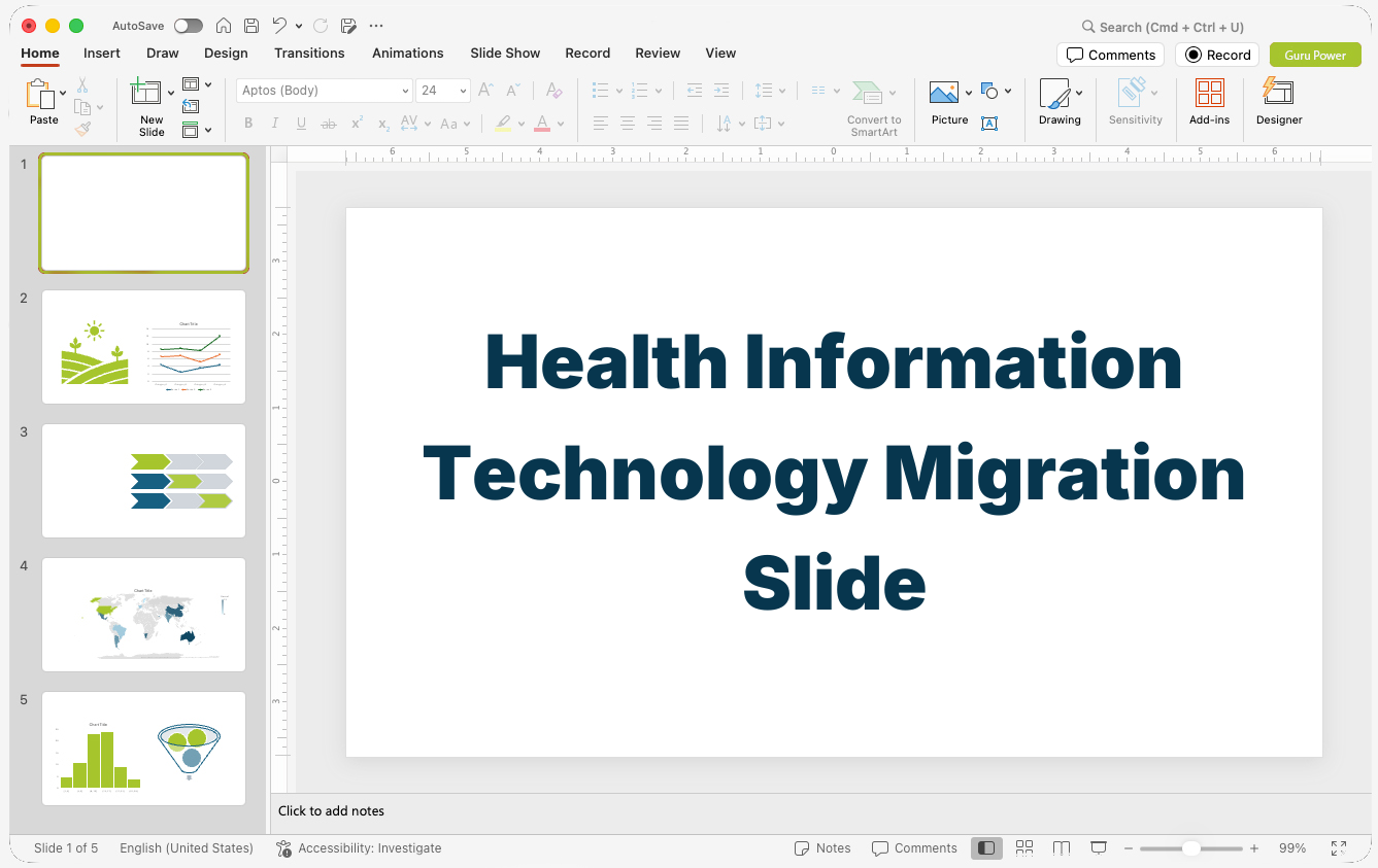Health Information Technology Migration Slide-Deck
