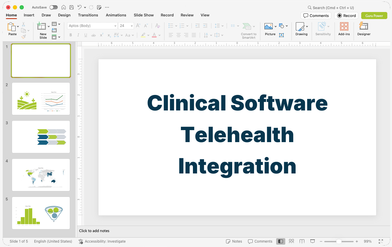 Clinical Software Telehealth Integration Presentation