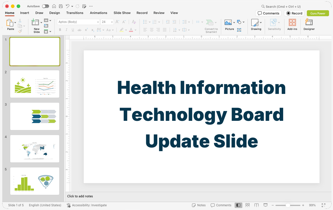Health Information Technology Board Update Slide-Deck