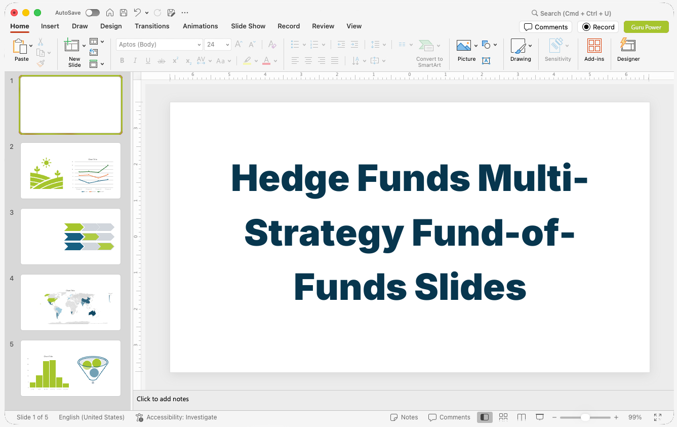 Hedge Funds Multi-Strategy Fund-of-Funds Slides