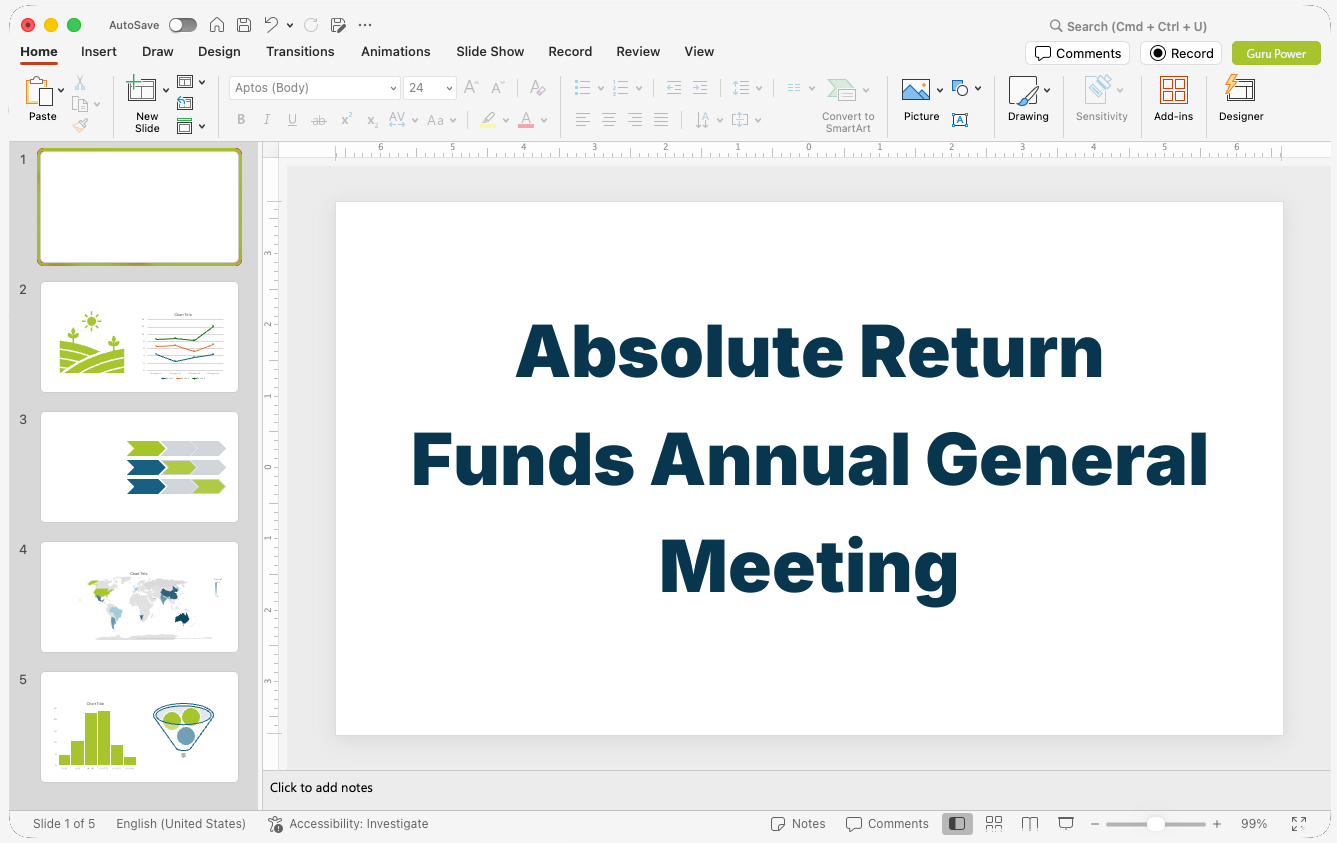 Absolute Return Funds Annual General Meeting Presentation