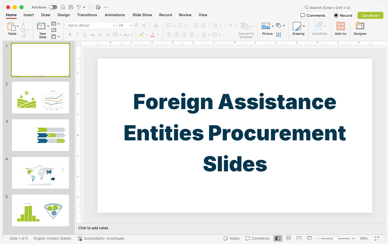 Foreign Assistance Entities Procurement Slides