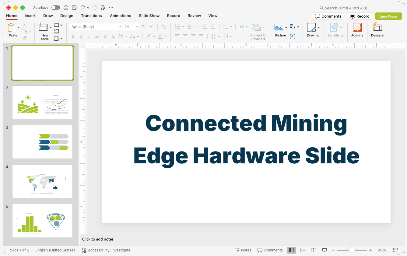 Connected Mining Edge Hardware Slide-Deck