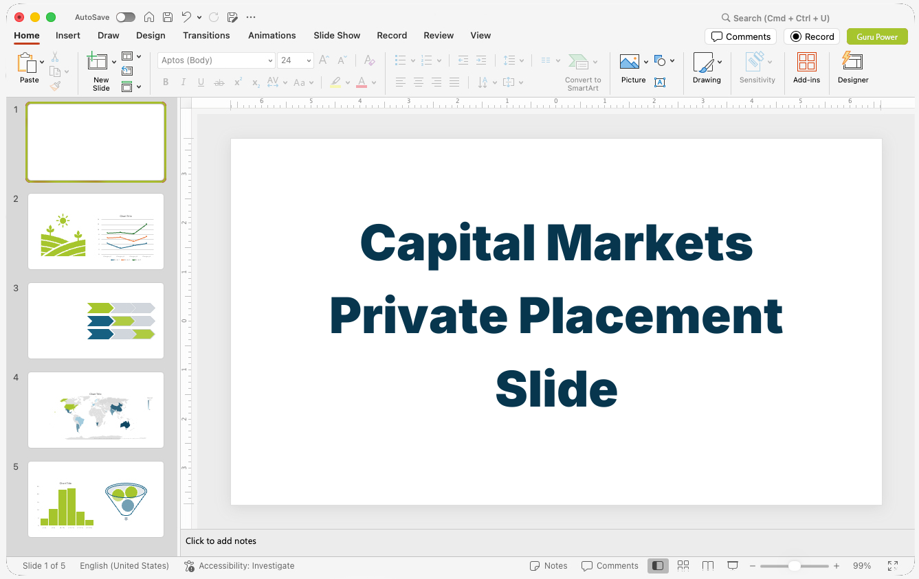 Capital Markets Private Placement Slide-Deck