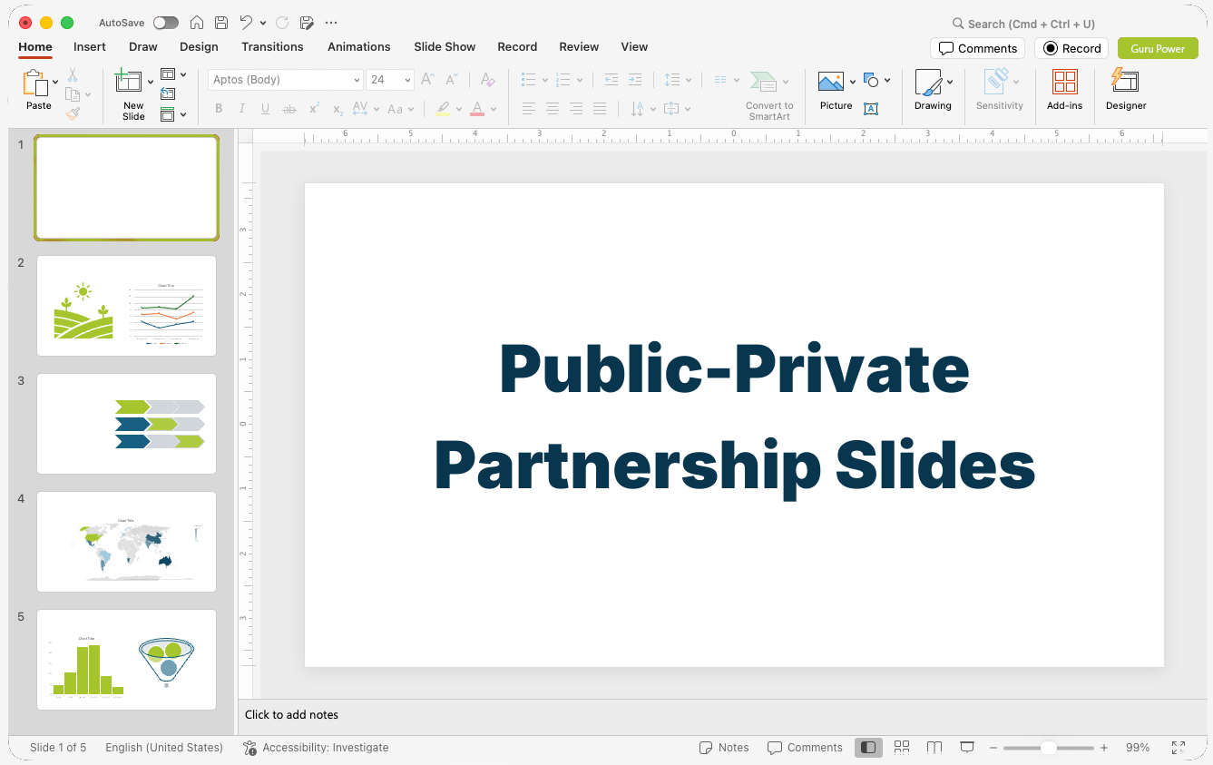 Public-Private Partnership Proposal Slides