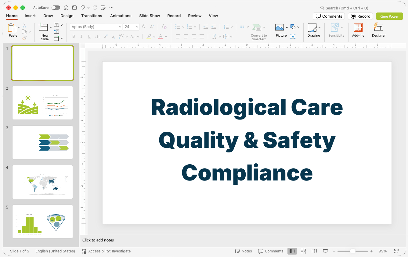 Radiological Care Quality & Safety Compliance Presentation