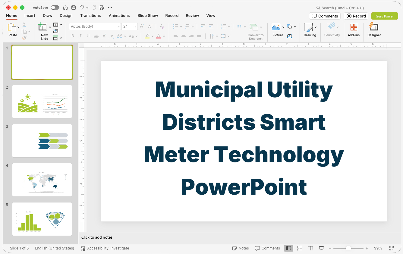 Municipal Utility Districts Smart Meter Technology PowerPoint