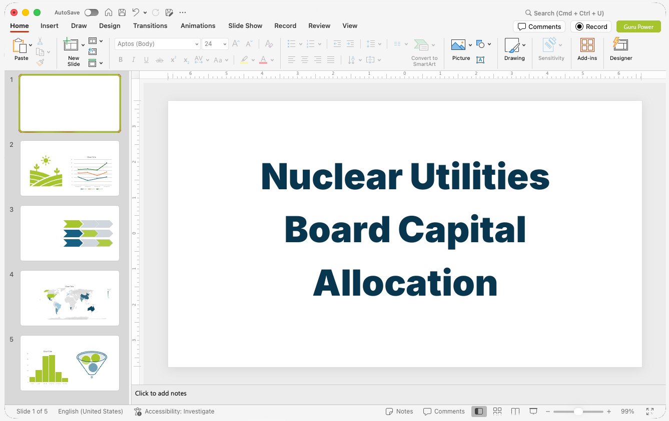 Nuclear Utilities Board Capital Allocation Presentation
