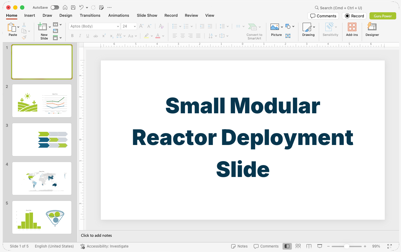 Small Modular Reactor Deployment Slide-Deck