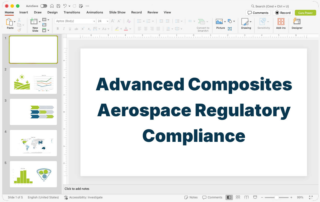 Advanced Composites Aerospace Regulatory Compliance Presentation