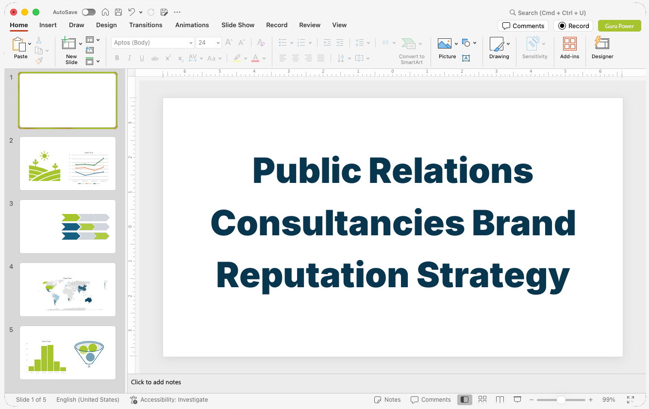 Public Relations Consultancies Brand Reputation Strategy Pitch-Deck
