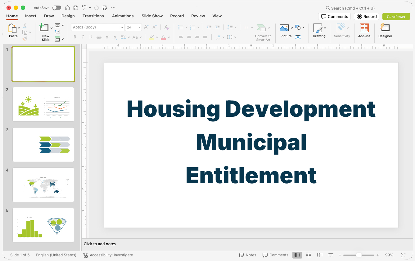 Housing Development Municipal Entitlement Presentation