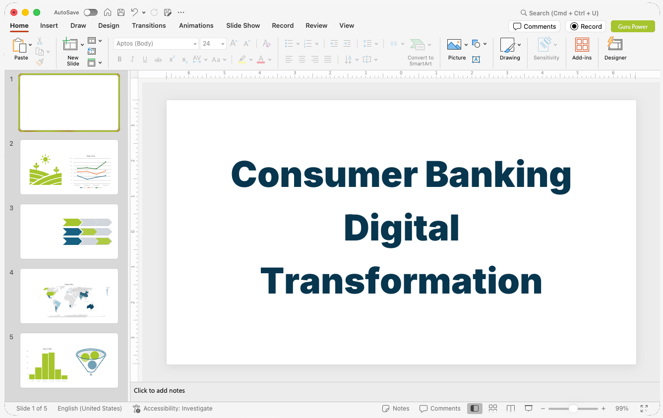 Consumer Banking Digital Transformation Presentation