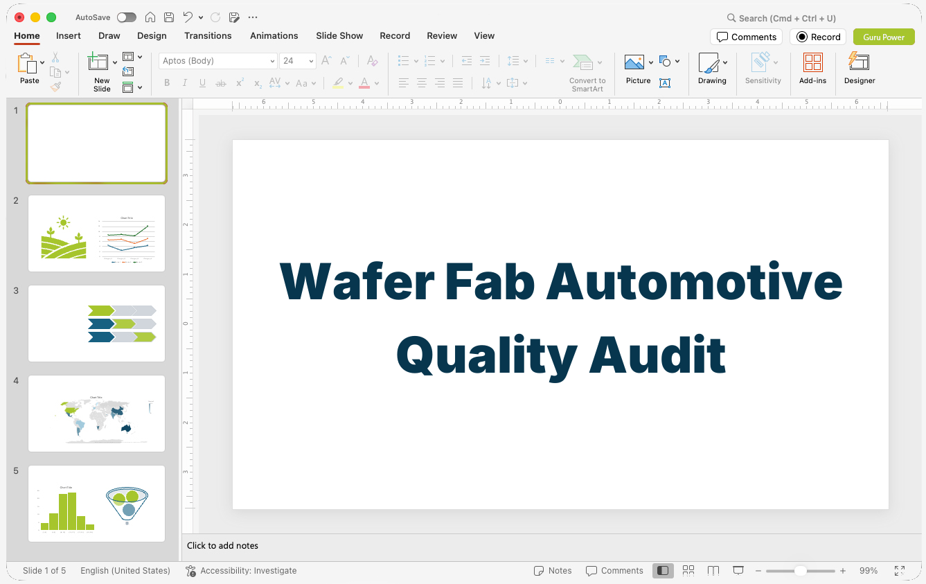 Wafer Fab Automotive Quality Audit Presentation