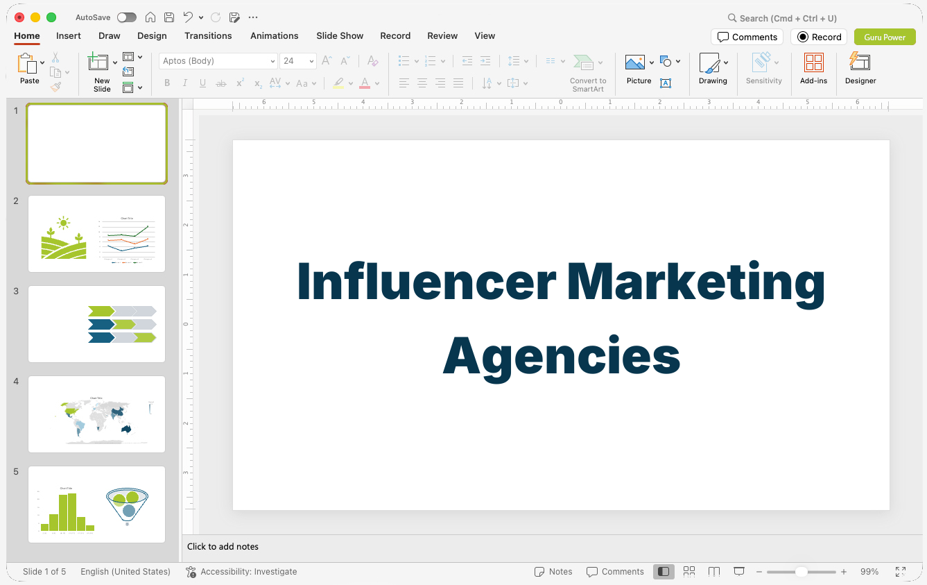 Influencer Marketing Agencies Pitch-Deck