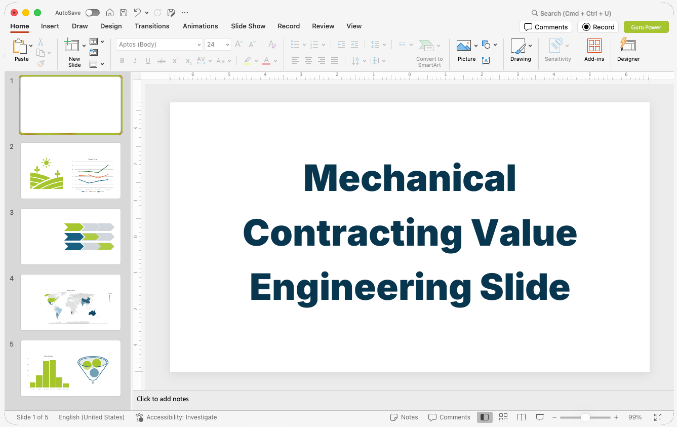 Mechanical Contracting Value Engineering Slide-Deck