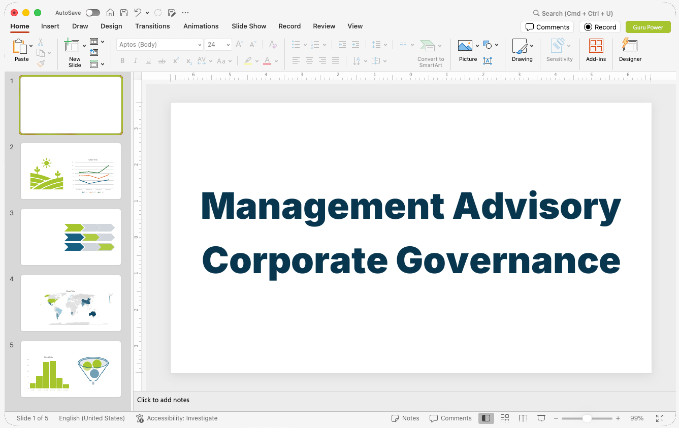 Management Advisory Corporate Governance Presentation
