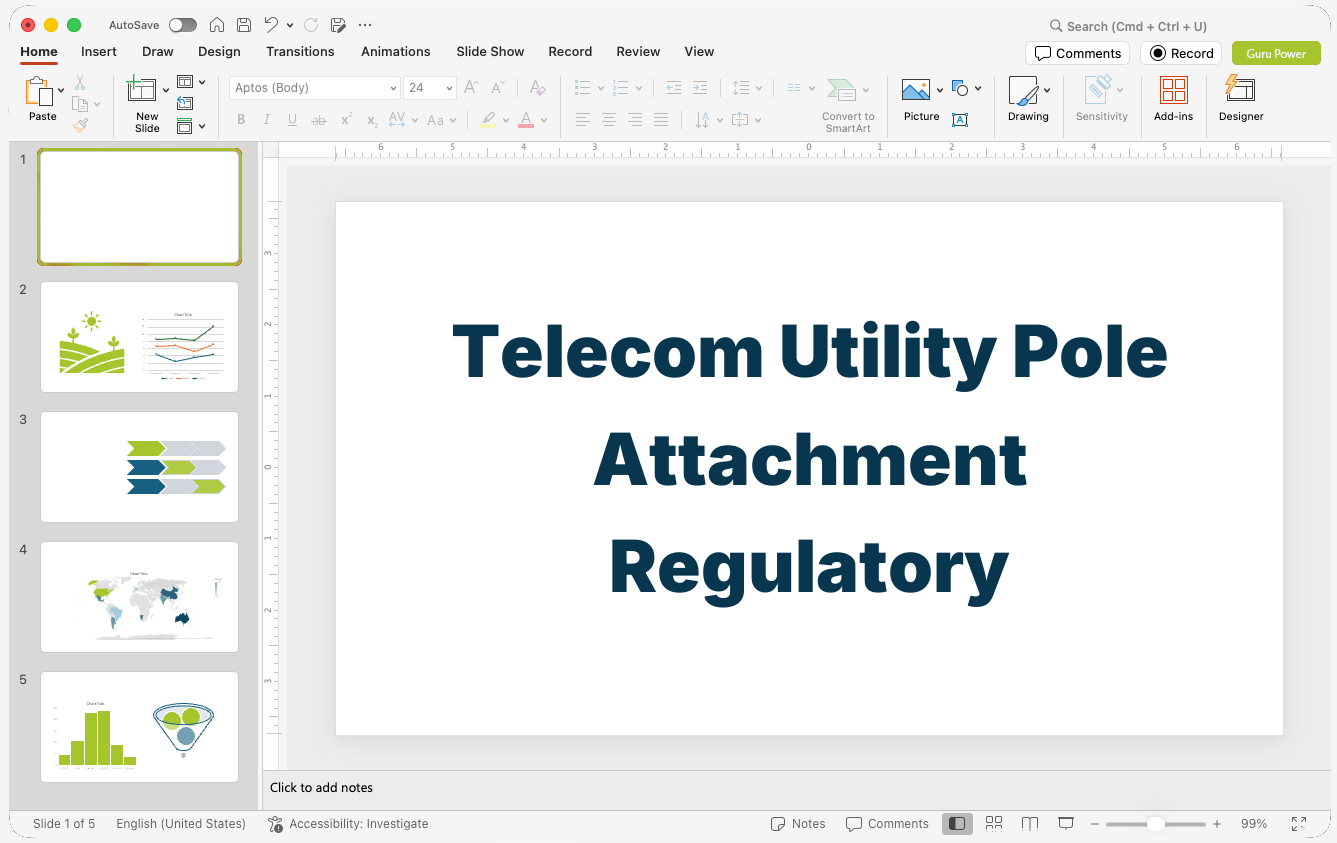 Telecom Utility Pole Attachment Regulatory Deck